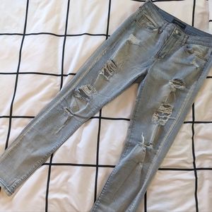 AEROPOSTALE | Destroyed Skinny Jeans